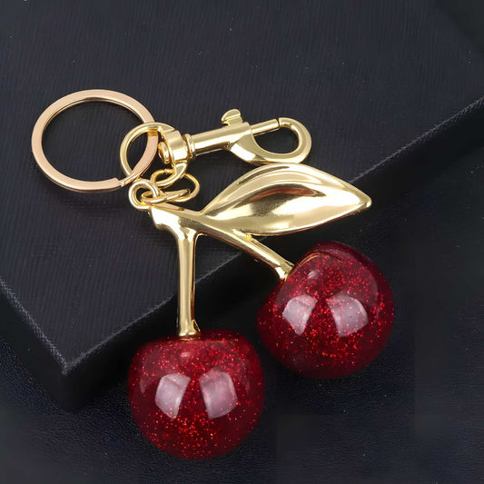 Cherry Bag Charm